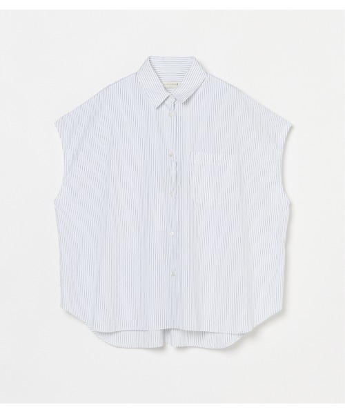 Mackintosh(マッキントッシュ)の「BIEL(シャツ/ブラウス・レディース・ホワイト×ネイビー/ホワイト×ブルー・6)」の1枚目の写真