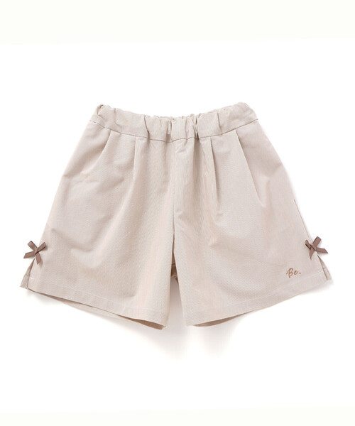BeBe(ベベ)の「コードレーンサイドカットキュロットパンツ(90~150cm)(その他パンツ・キッズ・ブルー系その他2/ベージュ系その他・140cm/150cm/120cm/130cm/110cm)」の9枚目の写真