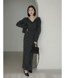 anuans（アニュアンス）の「メランジヤーンニットセットアップ（セットアップ）」