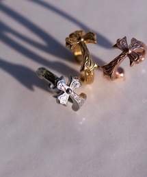 IRIEBEACH（アイリービーチ）の「cross ear cuff/【ハワイアンジュエリー】【サージカルステンレス】【金属アレルギー対応】【IRIEBEACH / アイリービーチ】つけっぱなしOK（イヤーカフ）」