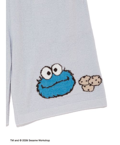 gelato pique（ジェラートピケ）の「【SESAME STREET】【HOMME】エアリーモコジャガードプルオーバー&ハーフパンツセット（ルームウェア/パジャマ・メンズ・グレー/ブルー・M/L）」の12枚目の写真