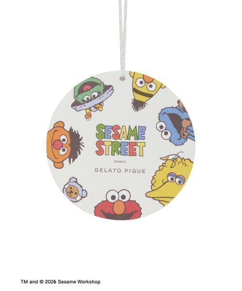 gelato pique（ジェラートピケ）の「【SESAME STREET】【HOMME】エアリーモコジャガードプルオーバー&ハーフパンツセット（ルームウェア/パジャマ・メンズ・グレー/ブルー・M/L）」の14枚目の写真