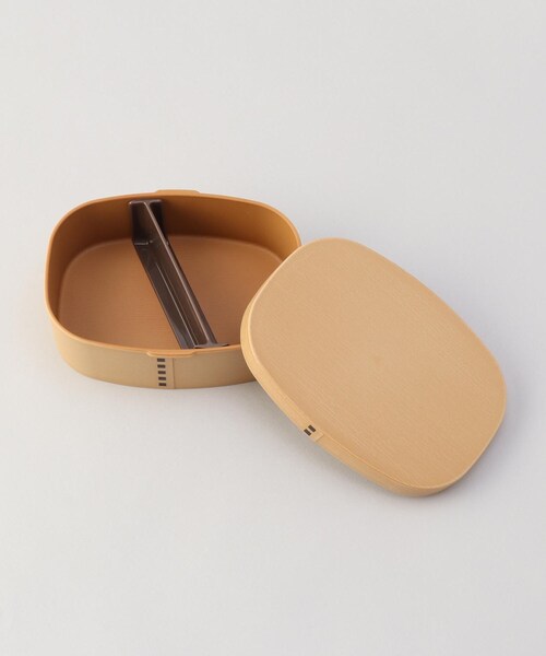 212 KITCHEN STORE(トゥワントゥキッチンストア)の「抗菌わっぱワンタッチ一段ランチボックス(仕切付) 白木(お弁当箱・レディース・その他・00)」の4枚目の写真
