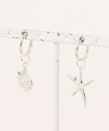 【Sonu jewelry(ソヌジュエリー)】マリンモチーフ フープピアス son-pierce-57-4【RBTS】