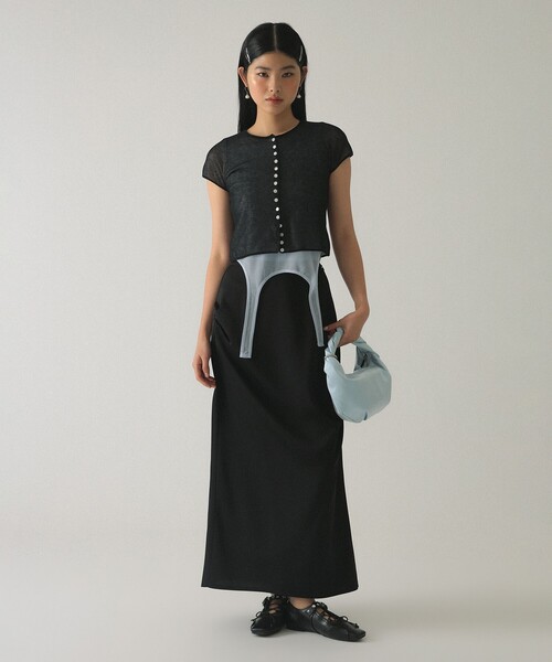 Ray BEAMS（レイビームス）の「シアー レイヤード タンクトップ（タンクトップ・レディース・ホワイト/ブルー・ONE SIZE）」の8枚目の写真