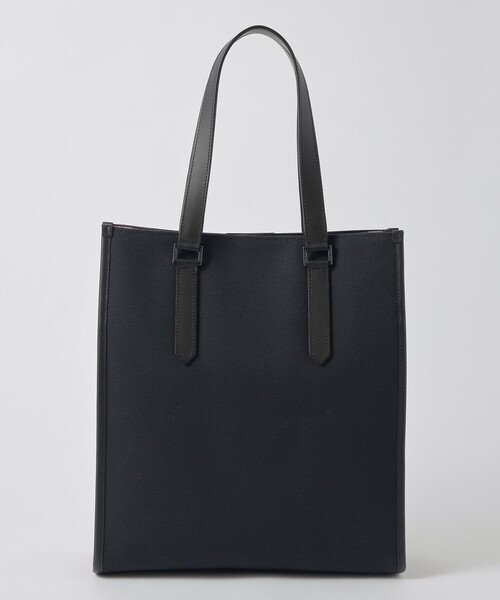 BLACK LABEL CRESTBRIDGE（ブラックレーベル・クレストブリッジ）の「シャンブレーキャンバスサイドクレストブリッジチェックトートバッグ（トートバッグ・メンズ・ホワイト系その他/ブラック・FREE）」の11枚目の写真