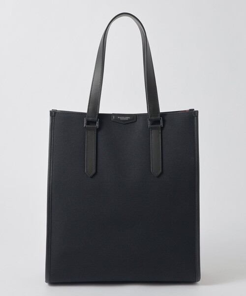 BLACK LABEL CRESTBRIDGE（ブラックレーベル・クレストブリッジ）の「シャンブレーキャンバスサイドクレストブリッジチェックトートバッグ（トートバッグ・メンズ・ホワイト系その他/ブラック・FREE）」の14枚目の写真