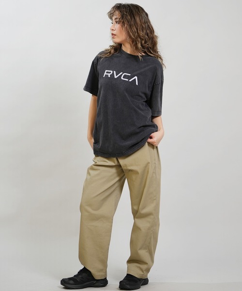 RVCA(ルーカ)の「RVCA/ルーカ レディース 半袖 Tシャツ BG043209(Tシャツ/カットソー・レディース・ホワイト/ブラック・S/M)」の7枚目の写真