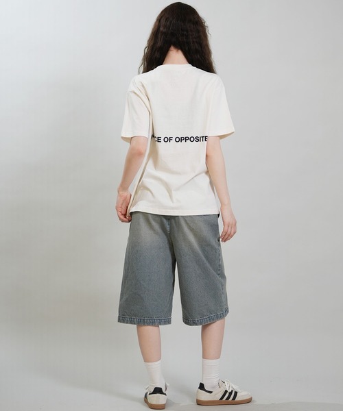 RVCA(ルーカ)の「RVCA/ルーカ レディース 半袖 Tシャツ BG043209(Tシャツ/カットソー・レディース・ホワイト/ブラック・S/M)」の5枚目の写真
