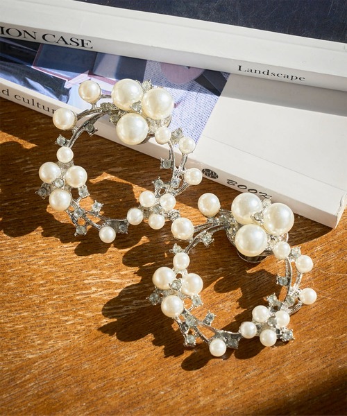 KOBE LETTUCE（コウベレタス）の「選べる2タイプ ビジューシューズクリップ（ブローチ/コサージュ・レディース・B・FREE）」の8枚目の写真