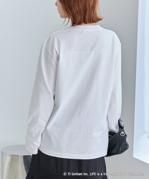 GOOD ROCK SPEED（グッドロックスピード）の「【GOOD ROCK SPEED】マリリン・モンロー｜LIFE PC フォトプリント ロンT（Tシャツ/カットソー・レディース・ホワイト/オフホワイト・F）」の15枚目の写真