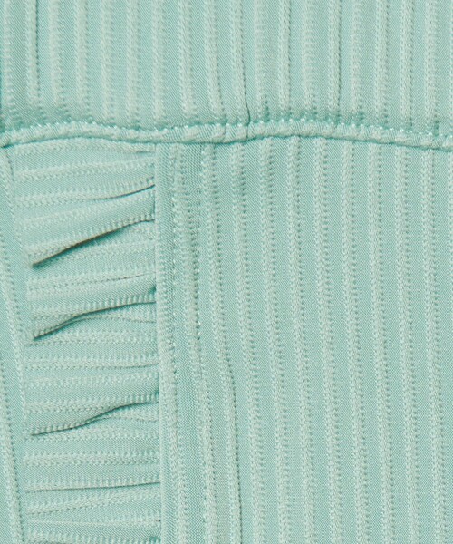 green label relaxing（グリーンレーベルリラクシング）の「GLR ギンガム ラッシュガード セット / 水着 / キッズ 100cm-130cm（水着・キッズ・ライラック/ライトブルー・130cm/120cm/110cm/100cm）」の7枚目の写真