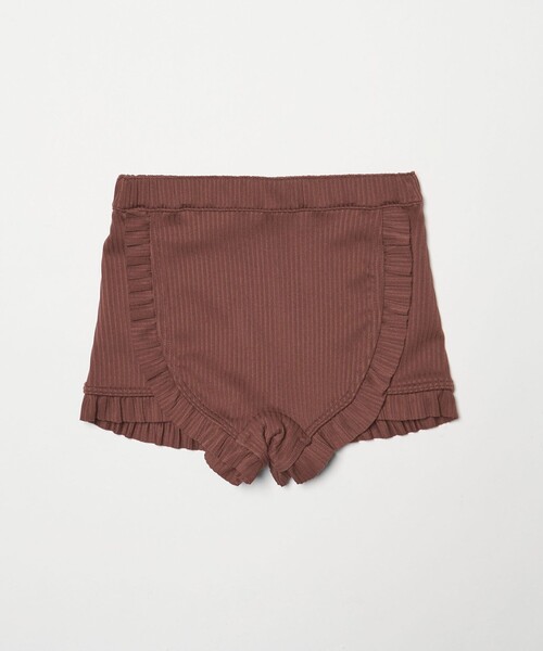 green label relaxing（グリーンレーベルリラクシング）の「GLR ギンガム ラッシュガード セット / 水着 / キッズ 100cm-130cm（水着・キッズ・ライラック/ライトブルー・130cm/120cm/110cm/100cm）」の13枚目の写真