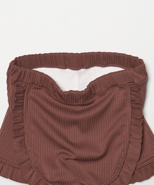 green label relaxing（グリーンレーベルリラクシング）の「GLR ギンガム ラッシュガード セット / 水着 / キッズ 100cm-130cm（水着・キッズ・ライラック/ライトブルー・130cm/120cm/110cm/100cm）」の15枚目の写真