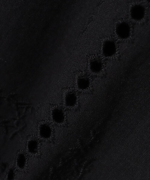 BEAMS HEART(ビームスハート)の「アンティーク刺繍 シャツジャケット(シャツ/ブラウス・レディース・ブラック/オフホワイト・FREE)」の14枚目の写真