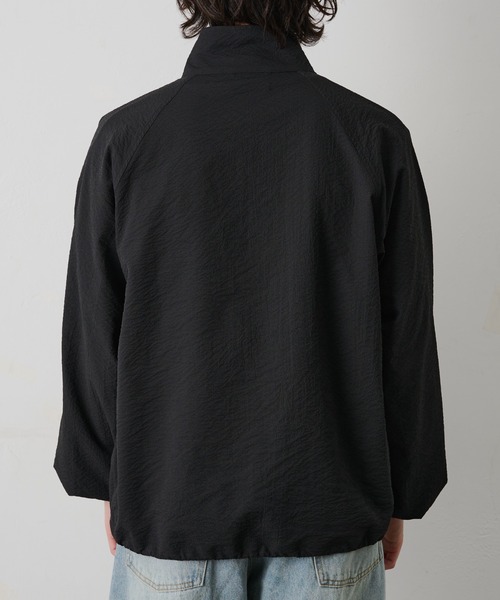 COLONY 2139（コロニートゥーワンスリーナイン）の「セットアップ対応 / ペーパーサッカースタンドブルゾン（ブルゾン・メンズ・チャコールグレー/ホワイト/ブラック・LARGE/MEDIUM）」の13枚目の写真