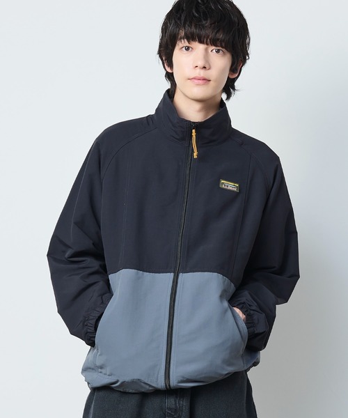 L.L.Bean(エルエルビーン)の「ジャパン・フィット マウンテン・クラシック・スタンド・カラー・ジャケット、カラーブロック ジャパン・フィット(ナイロンジャケット・メンズ・ベージュ系その他/ブラック・XX-LARGE/X-LARGE/LARGE/MEDIUM/SMALL)」の11枚目の写真