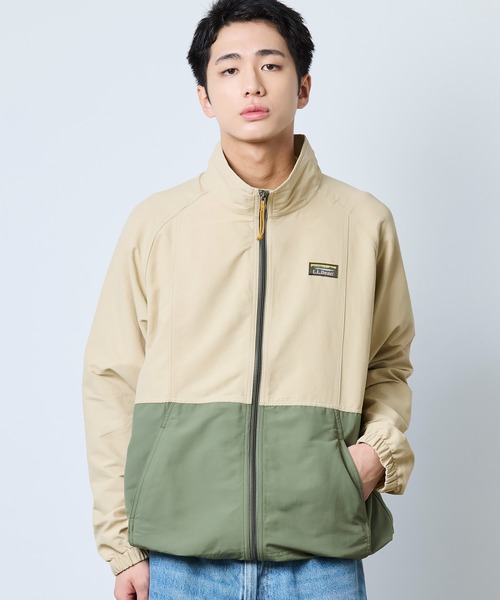 L.L.Bean(エルエルビーン)の「ジャパン・フィット マウンテン・クラシック・スタンド・カラー・ジャケット、カラーブロック ジャパン・フィット(ナイロンジャケット・メンズ・ベージュ系その他/ブラック・XX-LARGE/X-LARGE/LARGE/MEDIUM/SMALL)」の16枚目の写真
