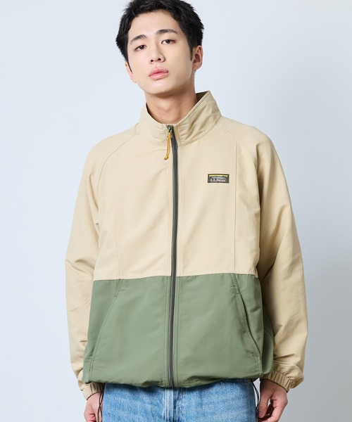 L.L.Bean(エルエルビーン)の「ジャパン・フィット マウンテン・クラシック・スタンド・カラー・ジャケット、カラーブロック ジャパン・フィット(ナイロンジャケット・メンズ・ベージュ系その他/ブラック・XX-LARGE/X-LARGE/LARGE/MEDIUM/SMALL)」の17枚目の写真