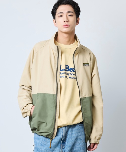L.L.Bean(エルエルビーン)の「ジャパン・フィット マウンテン・クラシック・スタンド・カラー・ジャケット、カラーブロック ジャパン・フィット(ナイロンジャケット・メンズ・ベージュ系その他/ブラック・XX-LARGE/X-LARGE/LARGE/MEDIUM/SMALL)」の21枚目の写真