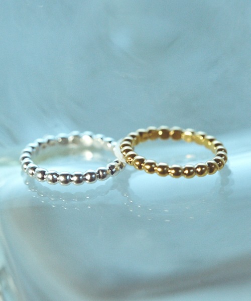 TEN.（テン）の「【新作】18KGP パスリング(9~15号)（リング・レディース・ゴールド・#9/#11/#13/#15）」の2枚目の写真