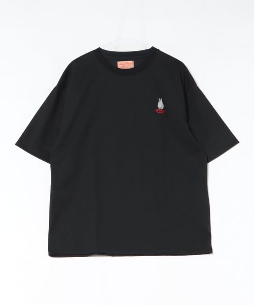 CORISCO(コリスコ)の「ゴーストアニマル柄TEE(M1)(Tシャツ/カットソー・メンズ・チャコールグレー/オートミール/ブラック/ホワイト・X-LARGE/MEDIUM/LARGE)」の6枚目の写真