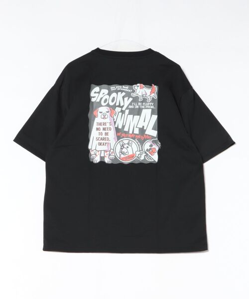CORISCO(コリスコ)の「ゴーストアニマル柄TEE(M1)(Tシャツ/カットソー・メンズ・チャコールグレー/オートミール/ブラック/ホワイト・X-LARGE/MEDIUM/LARGE)」の16枚目の写真