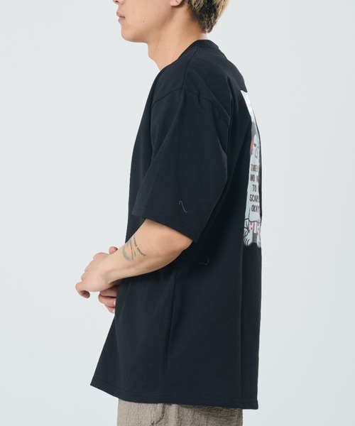 CORISCO(コリスコ)の「ゴーストアニマル柄TEE(M1)(Tシャツ/カットソー・メンズ・チャコールグレー/オートミール/ブラック/ホワイト・X-LARGE/MEDIUM/LARGE)」の14枚目の写真