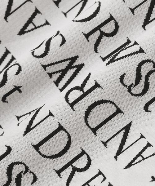 St ANDREWS(セントアンドリュース)の「【St ANDREWS】ダブルロゴジャガード半袖シャツ(ポロシャツ・メンズ・ホワイト/ブラック・L/M/LL)」の21枚目の写真