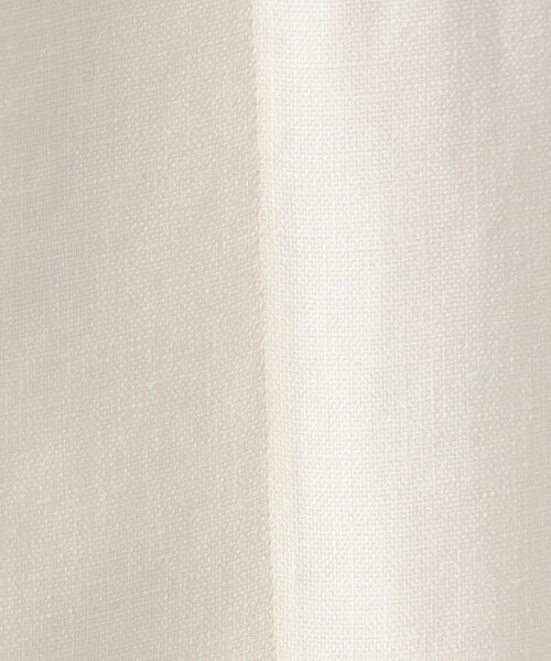 Gabardine K.T（ギャバジンケーティー）の「麻調合繊 Aライン ジャンパースカート（ワンピース・レディース・オフホワイト/ベージュ・9号/7号）」の3枚目の写真