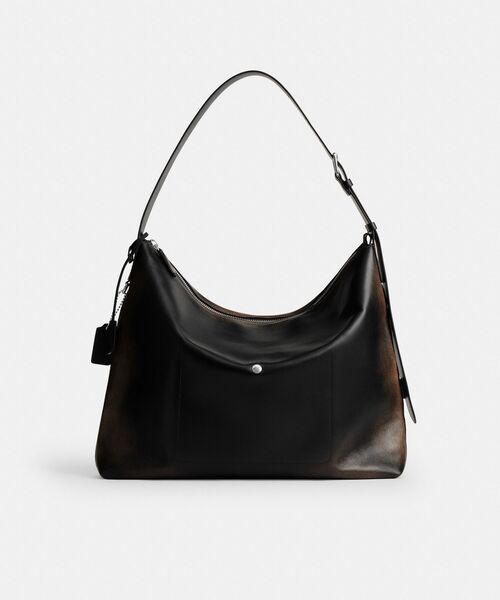 COACH（コーチ）の「モット メッセンジャー バッグ・ラブド レザー（メッセンジャーバッグ・メンズ・ブラック系その他・ONE）」の7枚目の写真