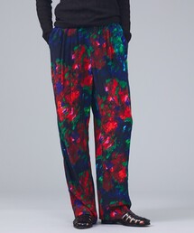 Rouge vif la cle | 【Le Melange/ル・メランジュ】フラワープリントイージーパンツ/ウエストゴム【WEB限定】(その他パンツ)