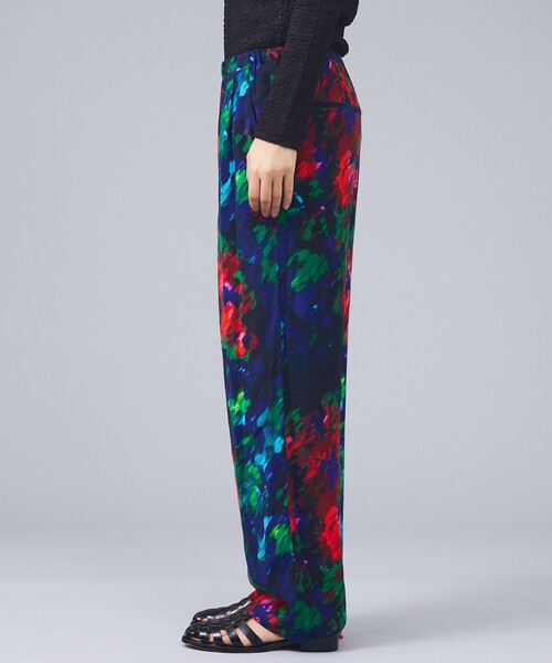 Rouge vif la cle(ルージュヴィフラクレ)の「【Le Melange/ル・メランジュ】フラワープリントイージーパンツ/ウエストゴム【WEB限定】(その他パンツ・レディース・その他・フリー)」の9枚目の写真