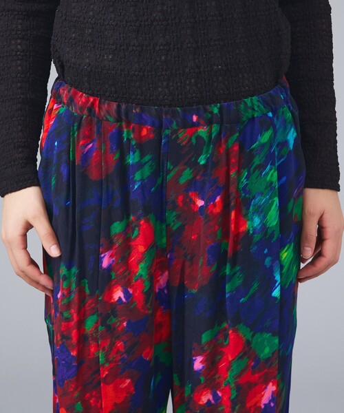 Rouge vif la cle(ルージュヴィフラクレ)の「【Le Melange/ル・メランジュ】フラワープリントイージーパンツ/ウエストゴム【WEB限定】(その他パンツ・レディース・その他・フリー)」の7枚目の写真