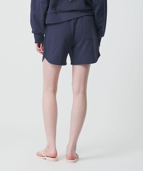California General Store（California General Store）の「＜CGS.＞スウェット ショーツ / ウィメンズ（スウェットパンツ・レディース・ホワイト/ネイビー・M/S）」の4枚目の写真