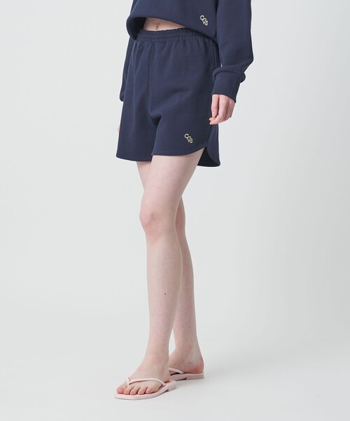 California General Store（California General Store）の「＜CGS.＞スウェット ショーツ / ウィメンズ（スウェットパンツ・レディース・ホワイト/ネイビー・M/S）」の5枚目の写真