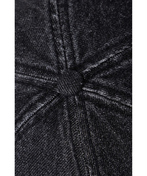 WOKE EDGE(ウォークエッジ)の「キャップ|Yin Yan Denim Cap|WOKE EDGE(キャップ・メンズ・ブラック・FREE)」の6枚目の写真