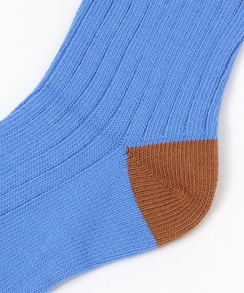 niko and...（ニコアンド）の「オリジナルカラーラインソックス（ソックス/靴下・レディース・オフホワイト/ブルー/グレー/マスタード・0）」の6枚目の写真