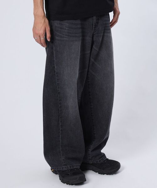 FFEIN（フェイン）の「【FFEIN（フェイン）】リアルヴィンテージバレルレッグデニムパンツ / デニム パンツ ボトムス ワイドシルエット デニム カーブ（その他パンツ・メンズ・ブルー/ブラック/ネイビー・SMALL/X-SMALL/LARGE/MEDIUM）」の6枚目の写真