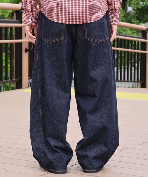 FFEIN（フェイン）の「【FFEIN（フェイン）】リアルヴィンテージバレルレッグデニムパンツ / デニム パンツ ボトムス ワイドシルエット デニム カーブ（その他パンツ・メンズ・ブルー/ブラック/ネイビー・SMALL/X-SMALL/LARGE/MEDIUM）」の18枚目の写真
