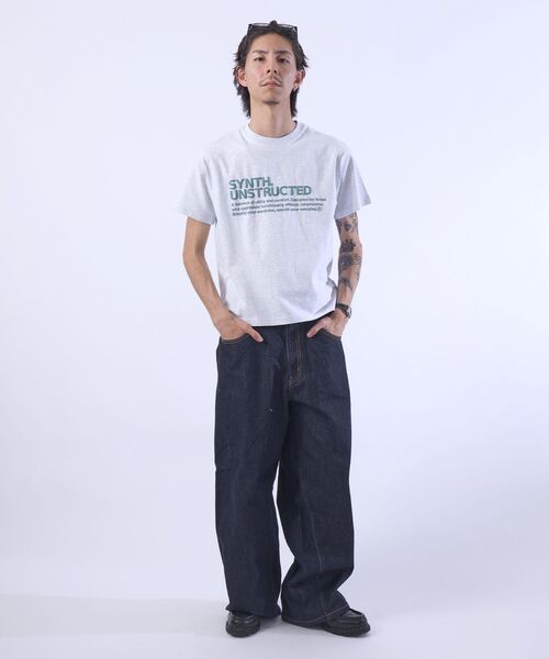 FFEIN(フェイン)の「【FFEIN(フェイン)】リアルヴィンテージバレルレッグデニムパンツ / デニム パンツ ボトムス ワイドシルエット デニム カーブ(デニムパンツ・メンズ・ブルー/ブラック/ネイビー・SMALL/X-SMALL/LARGE/MEDIUM)」の10枚目の写真
