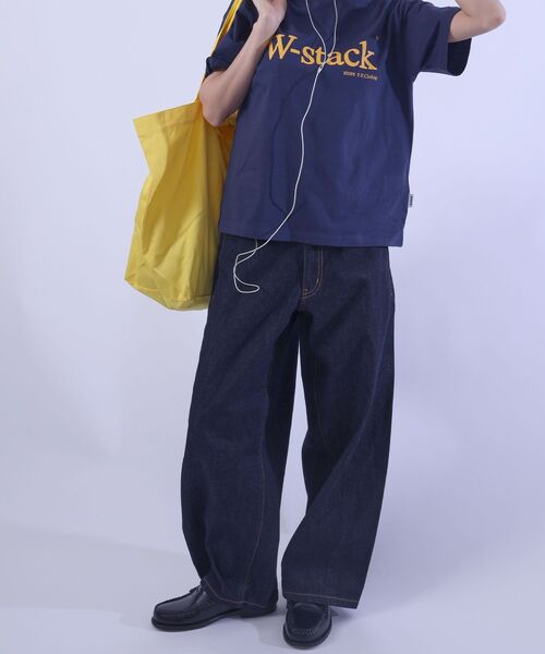 FFEIN(フェイン)の「【FFEIN(フェイン)】リアルヴィンテージバレルレッグデニムパンツ / デニム パンツ ボトムス ワイドシルエット デニム カーブ(デニムパンツ・メンズ・ブルー/ブラック/ネイビー・SMALL/X-SMALL/LARGE/MEDIUM)」の14枚目の写真