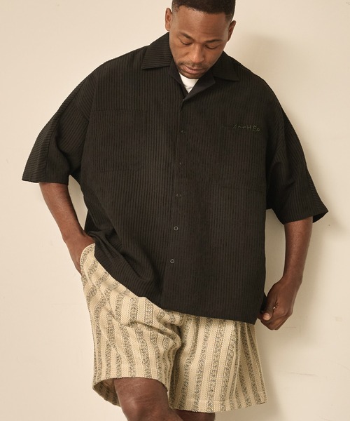 Kelen(ケレン)の「「KELEN MENS / ケレン メンズ」POSTIE(シャツ/ブラウス・メンズ・ブラック/ブラウン/イエロー・38/40/42)」の1枚目の写真