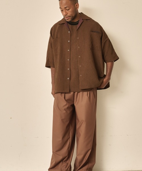 Kelen(ケレン)の「「KELEN MENS / ケレン メンズ」POSTIE(シャツ/ブラウス・メンズ・ブラック/ブラウン/イエロー・38/40/42)」の4枚目の写真