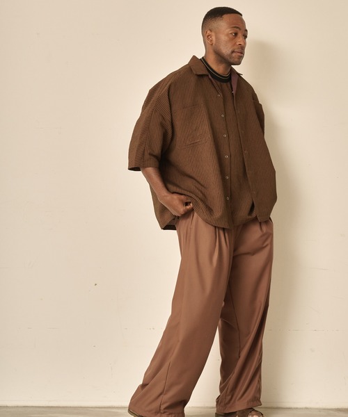 Kelen(ケレン)の「「KELEN MENS / ケレン メンズ」POSTIE(シャツ/ブラウス・メンズ・ブラック/ブラウン/イエロー・38/40/42)」の6枚目の写真