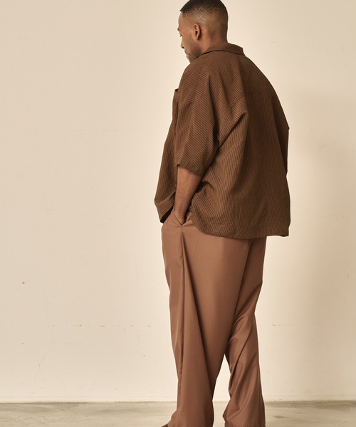 Kelen(ケレン)の「「KELEN MENS / ケレン メンズ」POSTIE(シャツ/ブラウス・メンズ・ブラック/ブラウン/イエロー・38/40/42)」の8枚目の写真