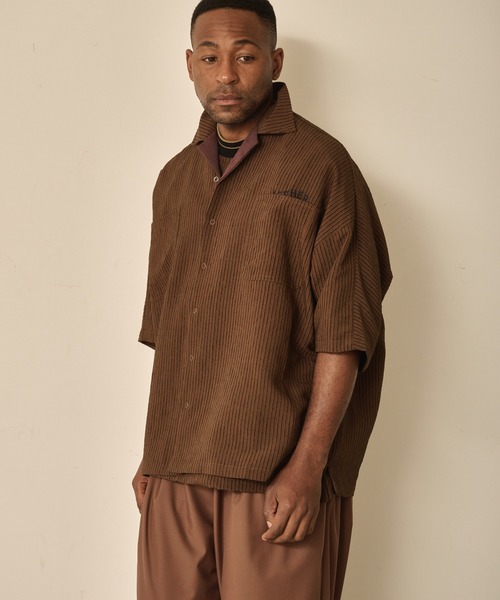 Kelen(ケレン)の「「KELEN MENS / ケレン メンズ」POSTIE(シャツ/ブラウス・メンズ・ブラック/ブラウン/イエロー・38/40/42)」の11枚目の写真