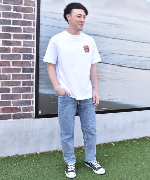 SANTA CRUZ(サンタクルーズ)の「【ムラサキスポーツ限定】SANTA CRUZ/サンタクルーズ 半袖 Tシャツ バックプリント PEACE FOR NOTO SS TEE 502262408(Tシャツ/カットソー・メンズ・ホワイト/シルバーグレー/グリーン/ブラック・XS/S/M/L/XL)」の7枚目の写真