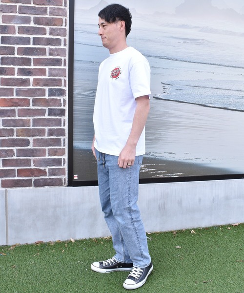 SANTA CRUZ(サンタクルーズ)の「【ムラサキスポーツ限定】SANTA CRUZ/サンタクルーズ 半袖 Tシャツ バックプリント PEACE FOR NOTO SS TEE 502262408(Tシャツ/カットソー・メンズ・ホワイト/シルバーグレー/グリーン/ブラック・XS/S/M/L/XL)」の8枚目の写真