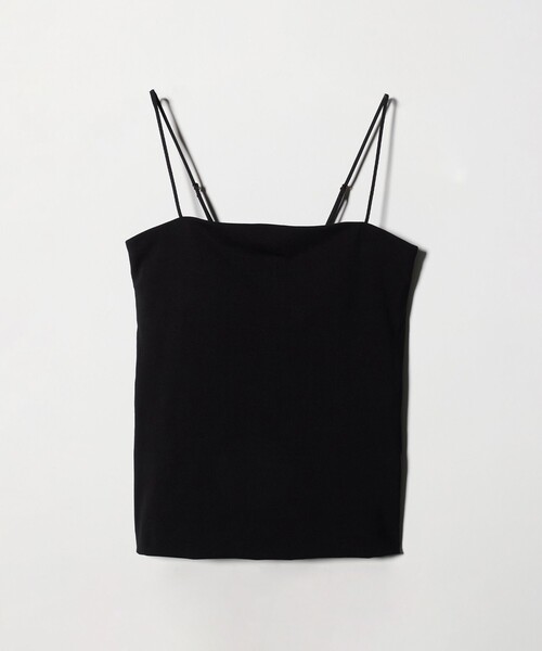 green label relaxing（グリーンレーベルリラクシング）の「ベアトップキャミソール（キャミソール・レディース・ブラック/ダークブラウン/オフホワイト・M/S/L）」の2枚目の写真